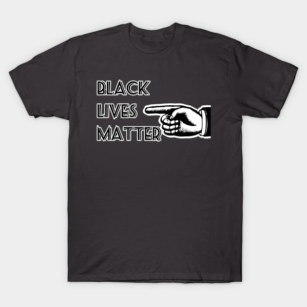 Black Lives Matter (blm) T-shirt T-Shirt by MN-STORE